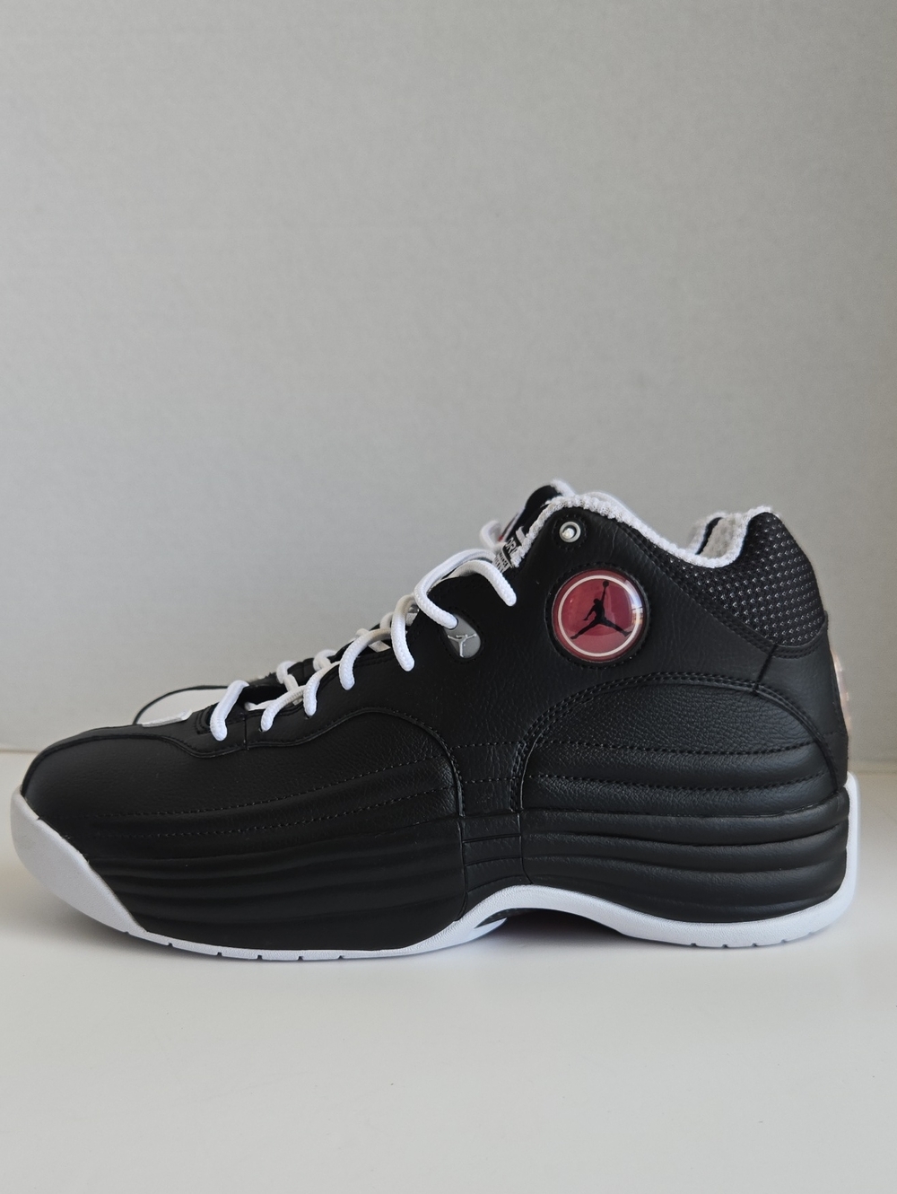 Jordan Jumpman Team 1 Black Varsity Red Shoes Mens Size 9 CV8926-002 NIB
